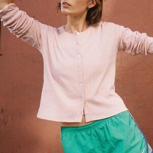 Christy Dawn Alison Cardigan Lotus Blush Pink